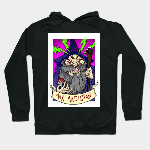 The magician tarot Hoodie by Brownlazer